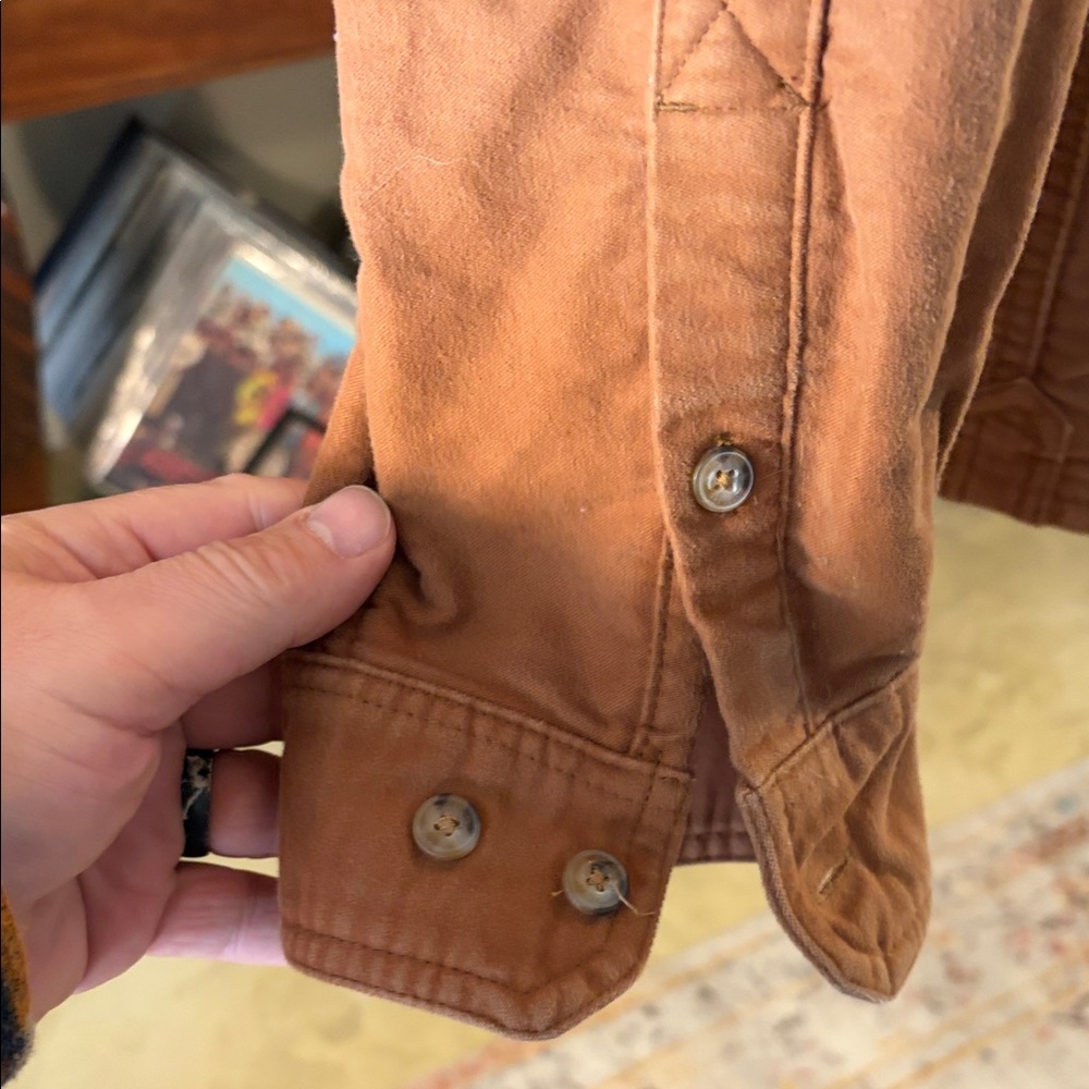 Toad&Co Warm Brown Long-Sleeve Shirt - Picture 6 of 9